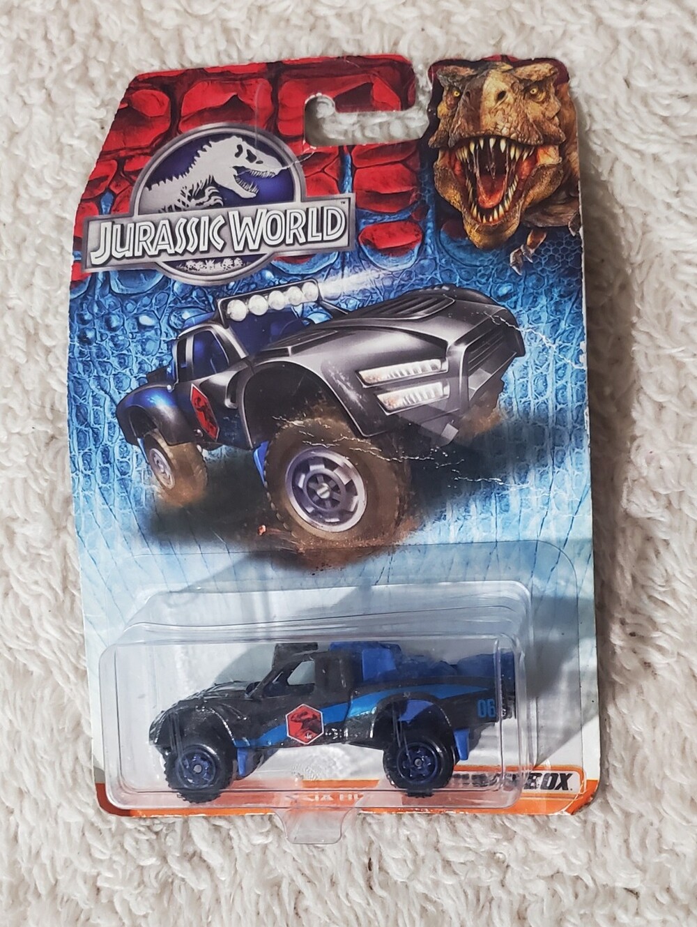 Jurassic World Blue & Black Off-Road Dino Truck Toy